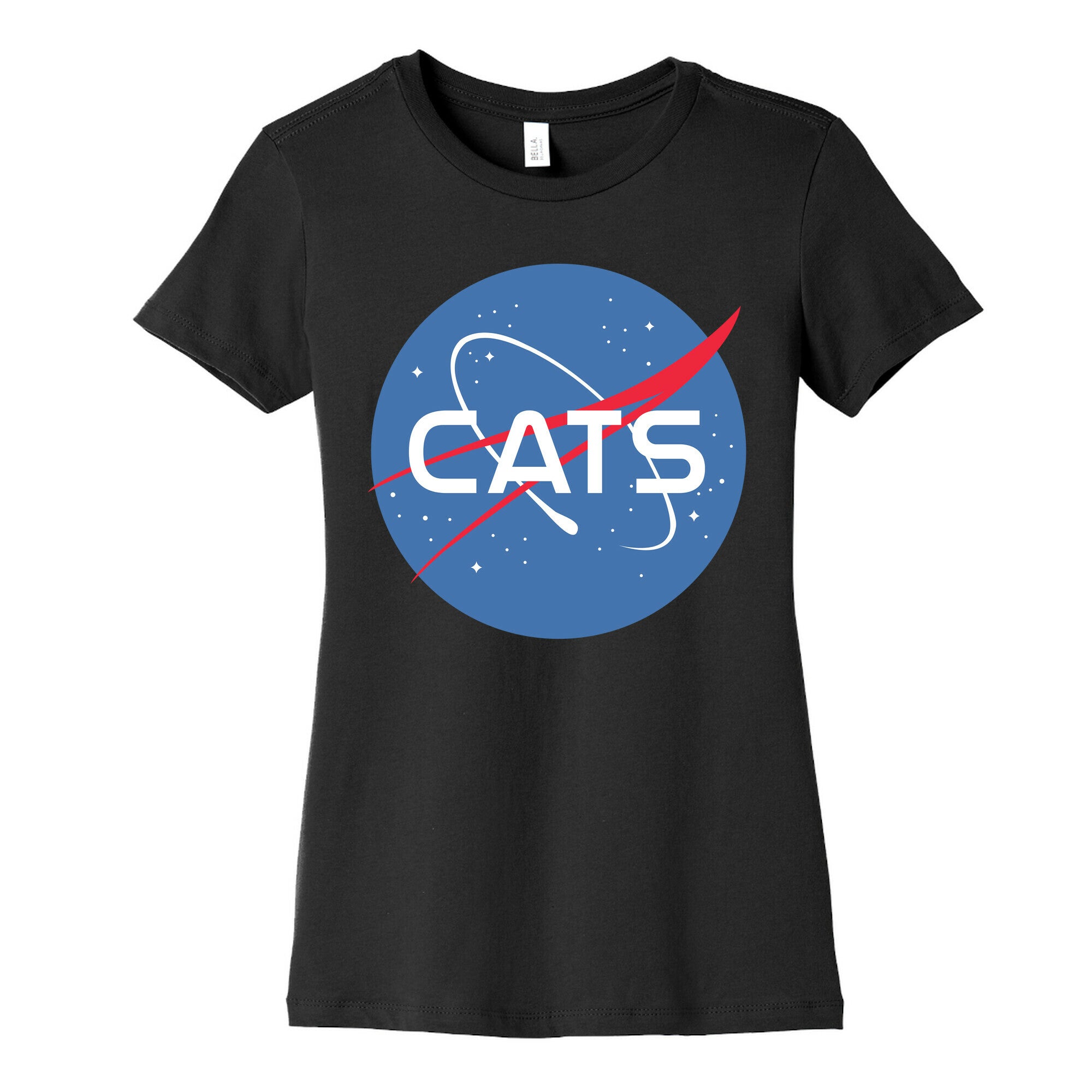 Cats Nasa Parody Women's Cotton Tee